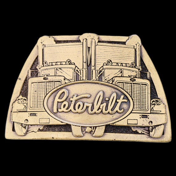 Peterbilt Trucks 1970s Vintage Belt Buckle