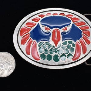 1970s Feathered Hawk Falcon Vintage Belt Buckle - Etsy