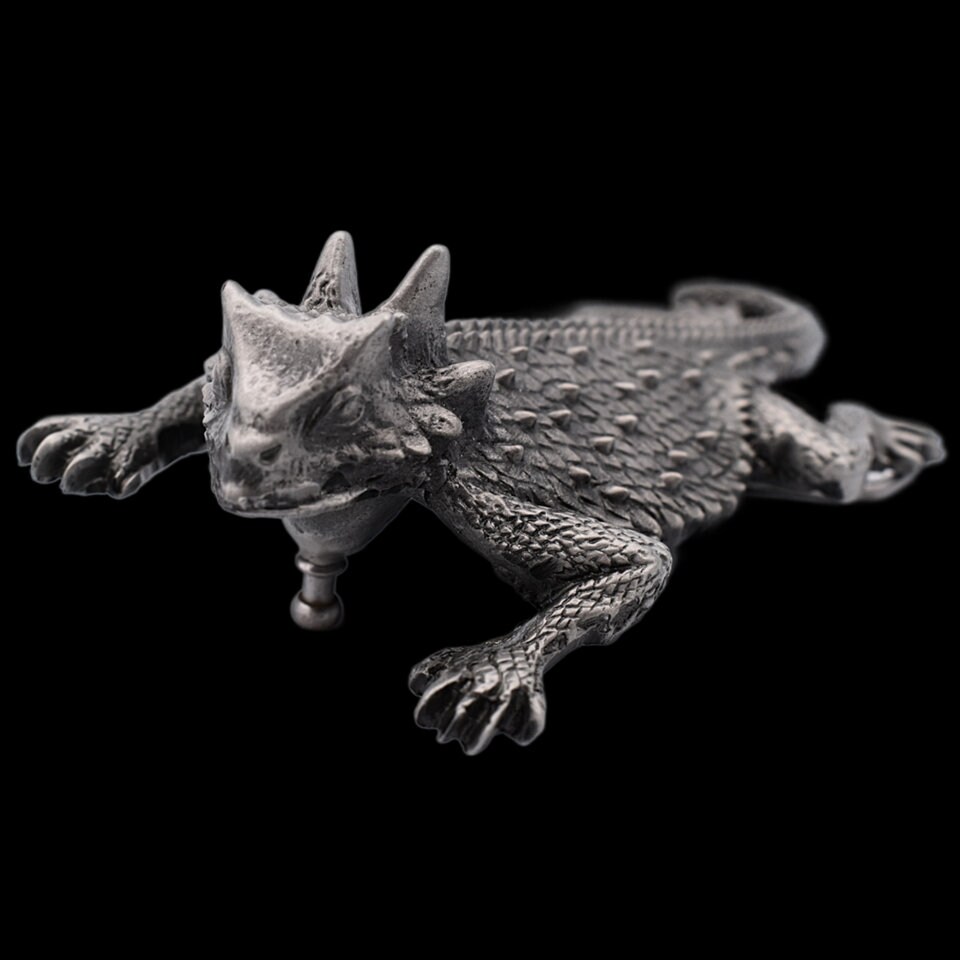 Horned Toad Lizard Belt Buckle - Etsy display picture 1