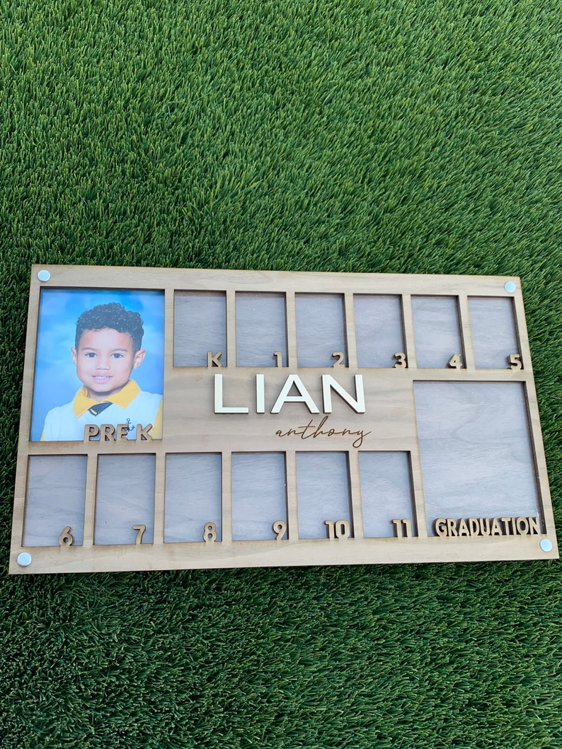 School Picture Frame K12 Photo Frame Preschool High Etsy