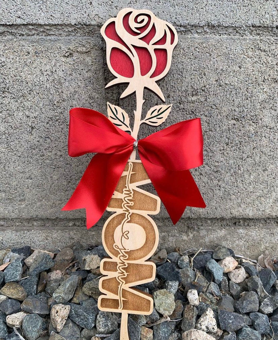 Valentines Day Personalized Rose | Mothers Day | Rose Forever Rose ...