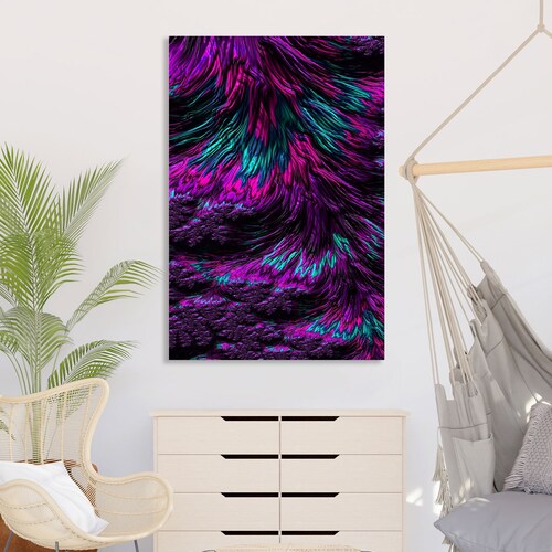 Tender Purple Wall Art Etsy