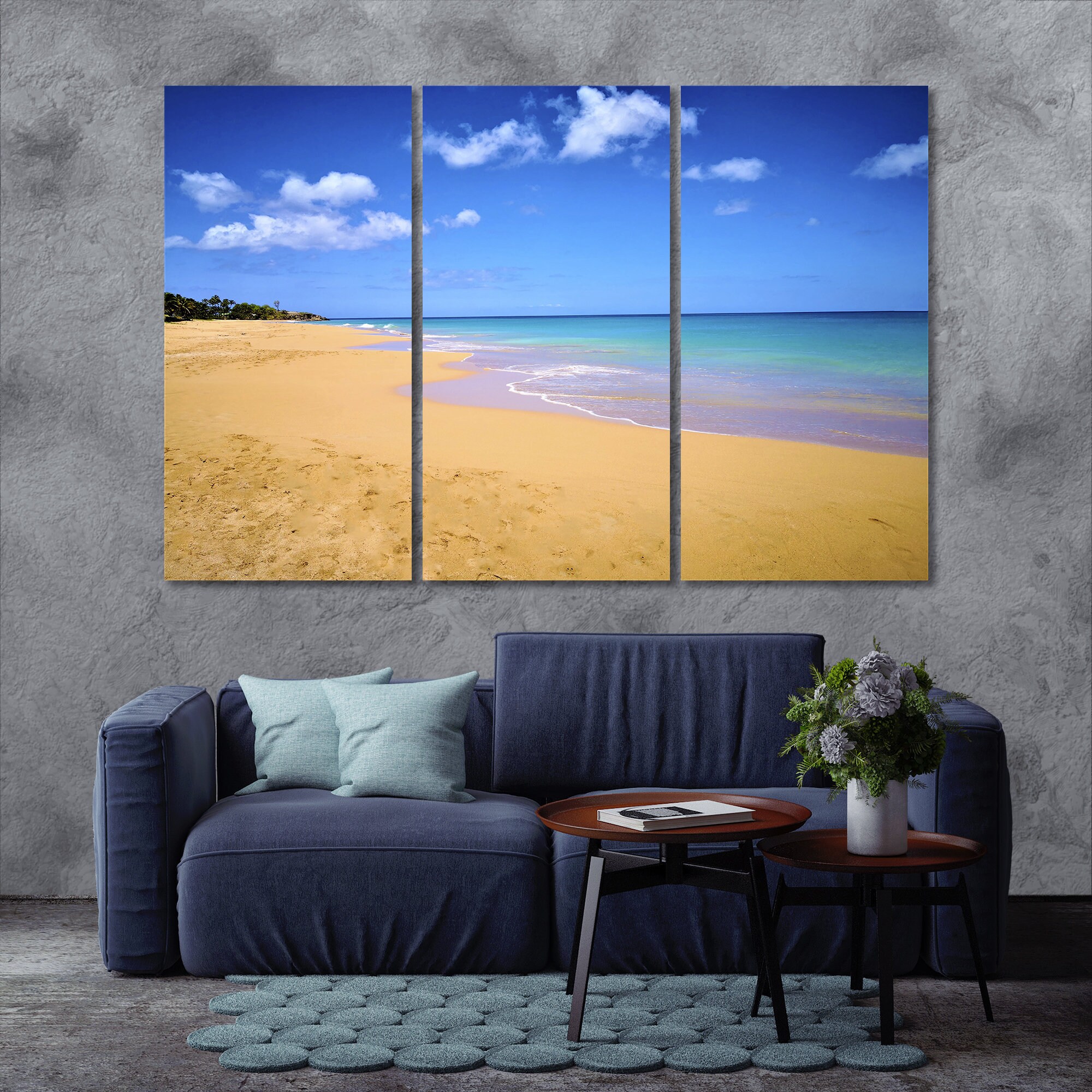 Beach Wall Art Beach Wall Decor Beach Print Beach Canvas Etsy