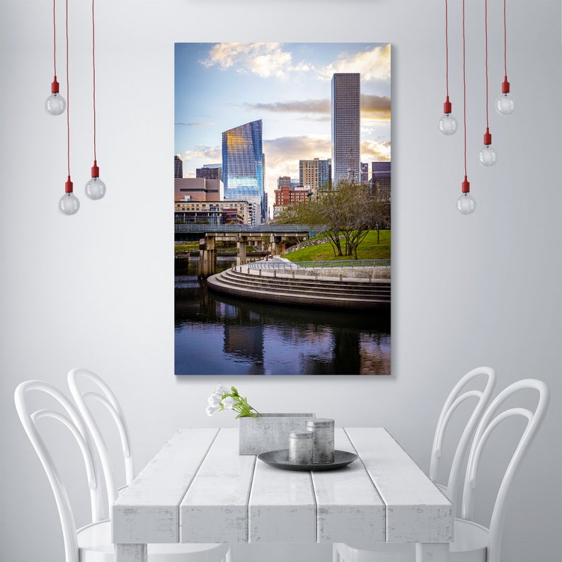 Houston Wall Art Houston Home Decor Houston City Houston Decor Etsy