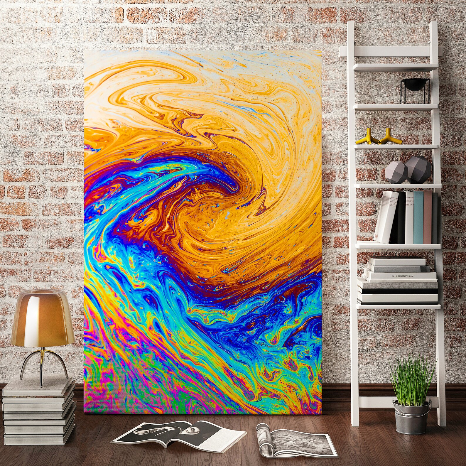 Modern Wall Painting Decor Abstract Contemporary Wall Art Etsy