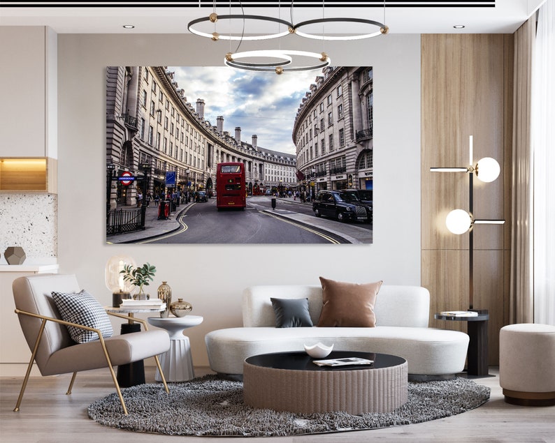 London Print London Canvas London Wall Art England Wall Art Etsy