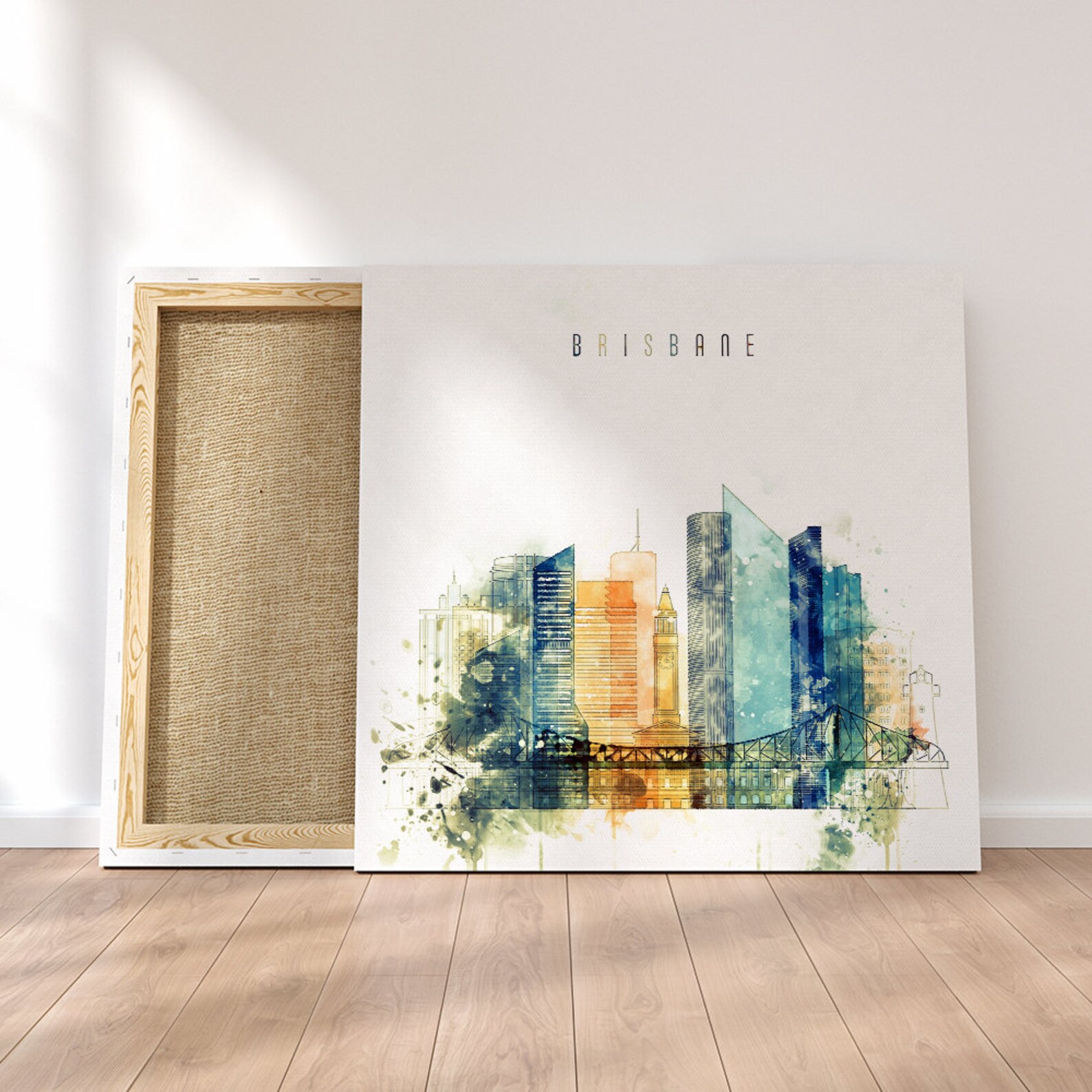 Brisbane framed canvas wall art Australia prints on canvas Etsy