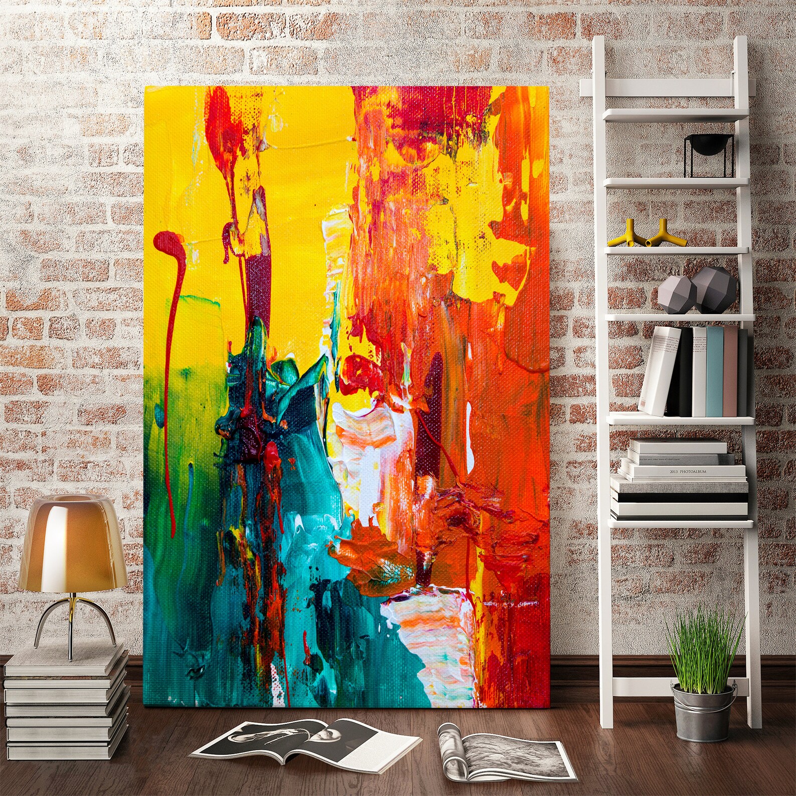 Abstract wall art living room modern decorative wall art Etsy