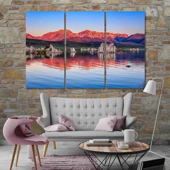 Canvas Set Of Mono Lake California Narure Home Goods Wall - Home Goods Living Room Wall Decor Canvas Set Of Mono Lake California Narure Home Goods Wall - Home Goods Living Room Wall Decor