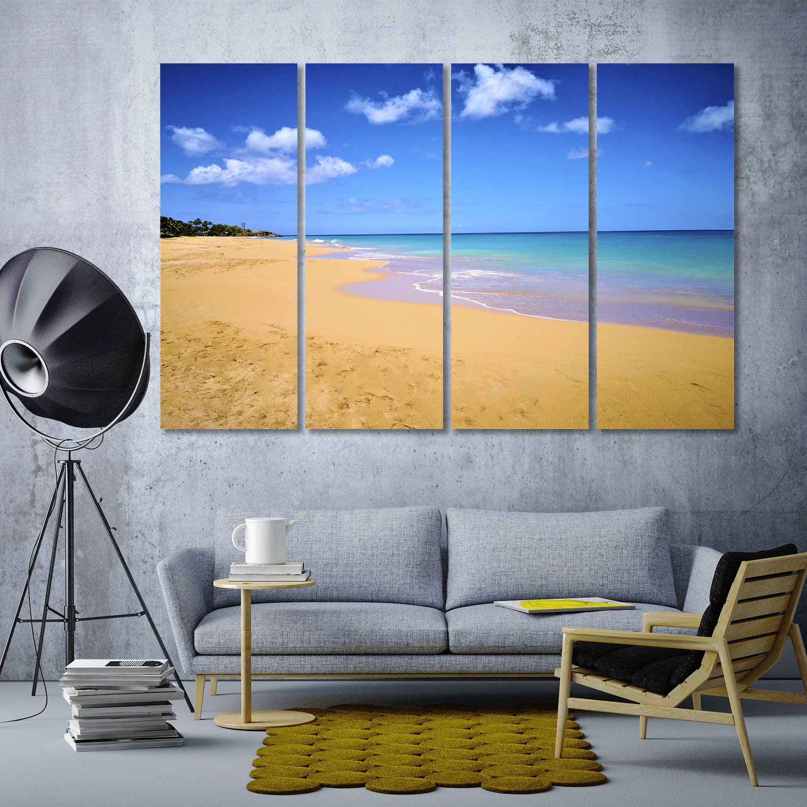 Beach Wall Art Beach Wall Decor Beach Print Beach Canvas Etsy
