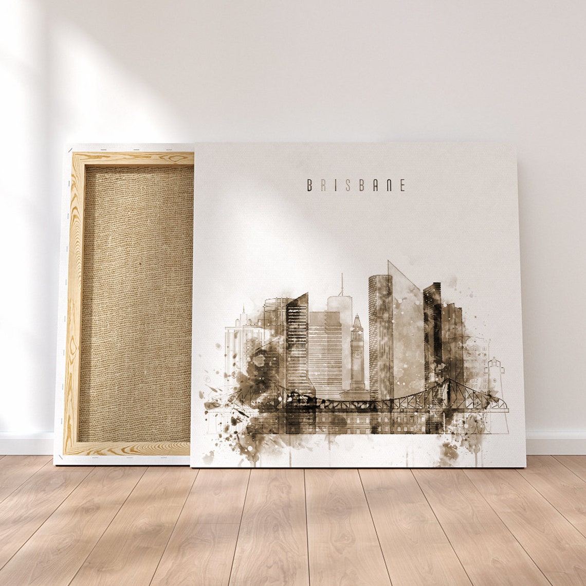 Brisbane framed canvas wall art Australia prints on canvas Etsy