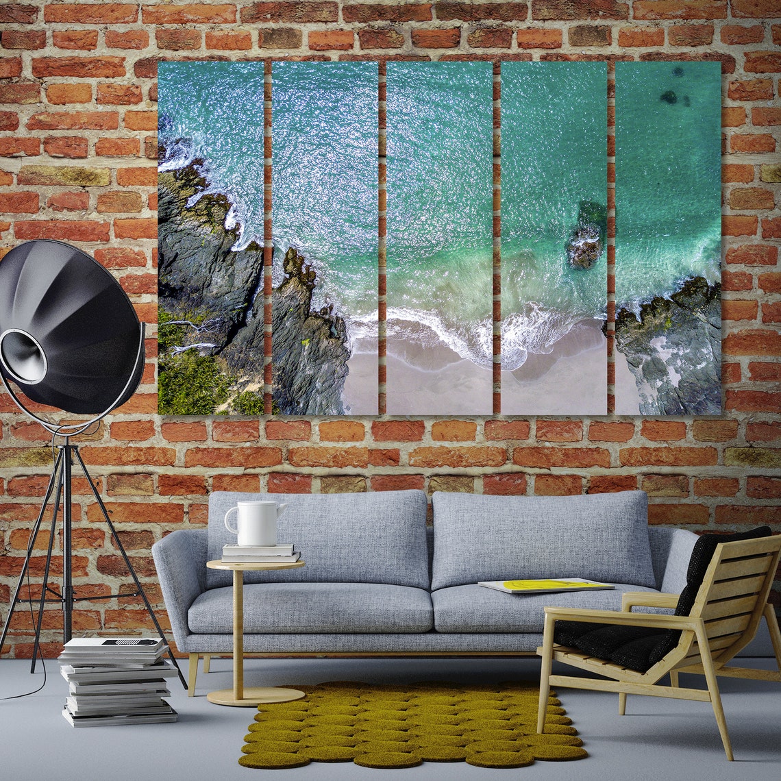 Beach Wall Art Beach Home Decor Beach Canvas Beach Poster | Etsy