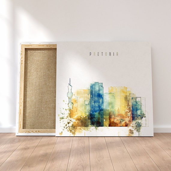 Pretoria framed canvas wall art South Africa prints on Etsy