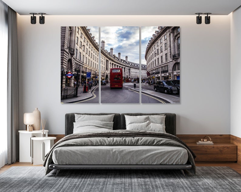 London Print London Canvas London Wall Art England Wall Art Etsy