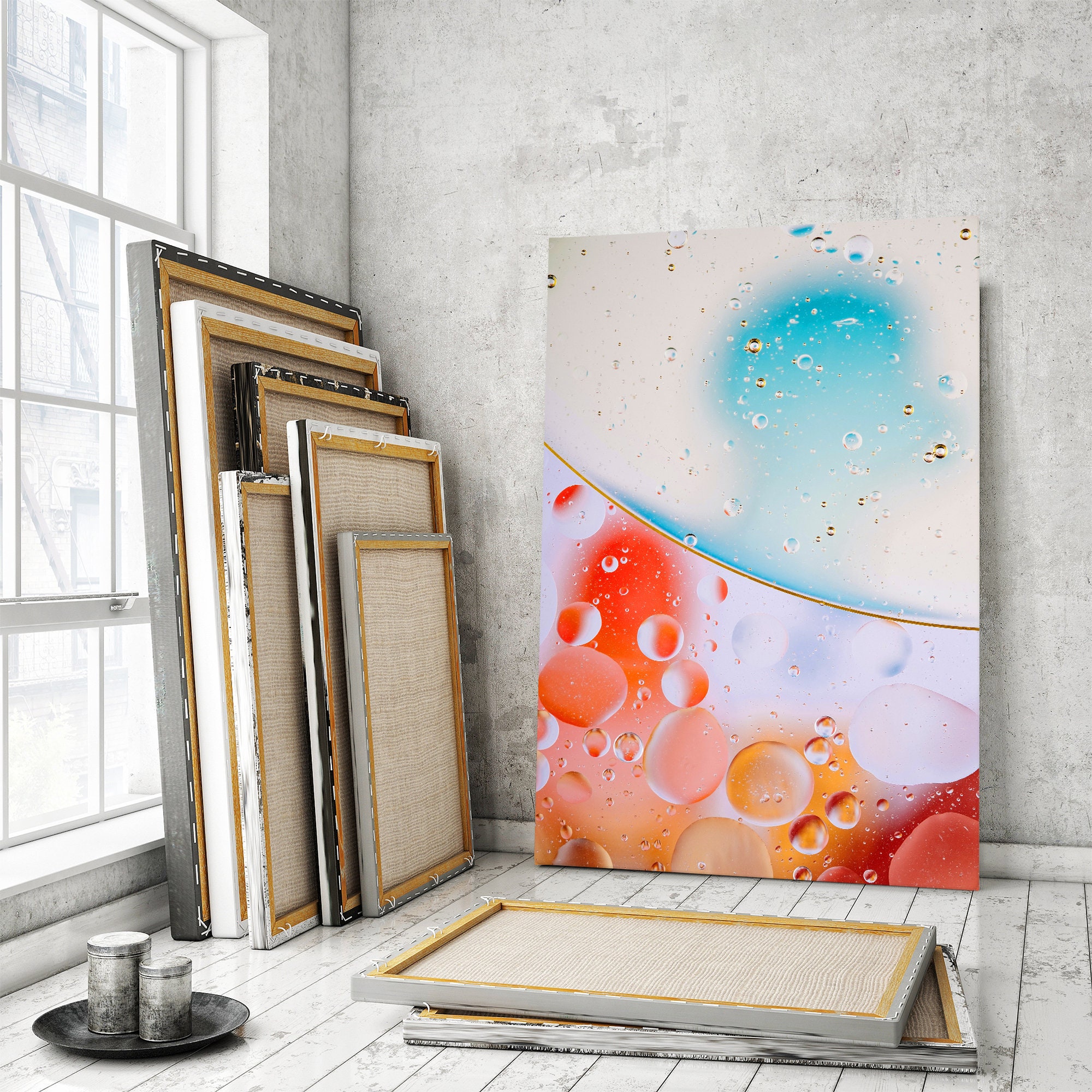 Abstract wall decor modern dining room art modern wall decor Etsy