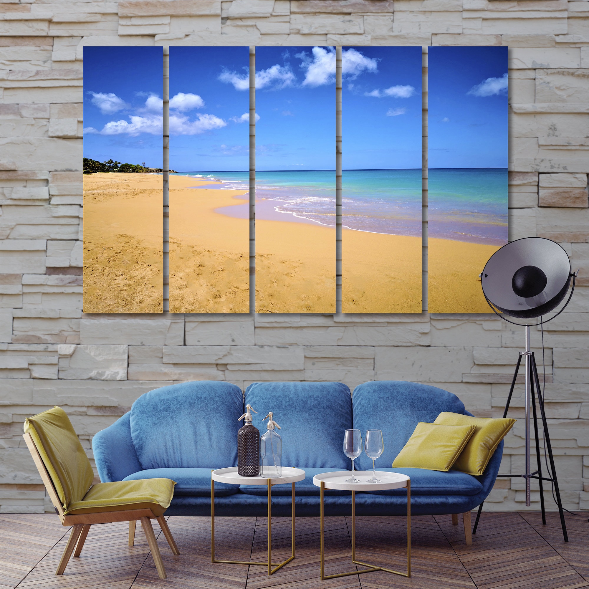 Beach Wall Art Beach Wall Decor Beach Print Beach Canvas Etsy