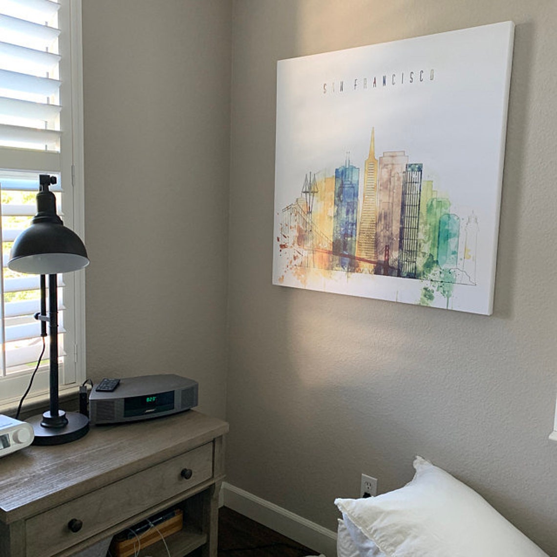 Kuwait framed canvas wall art Kuwait prints on canvas ready Etsy