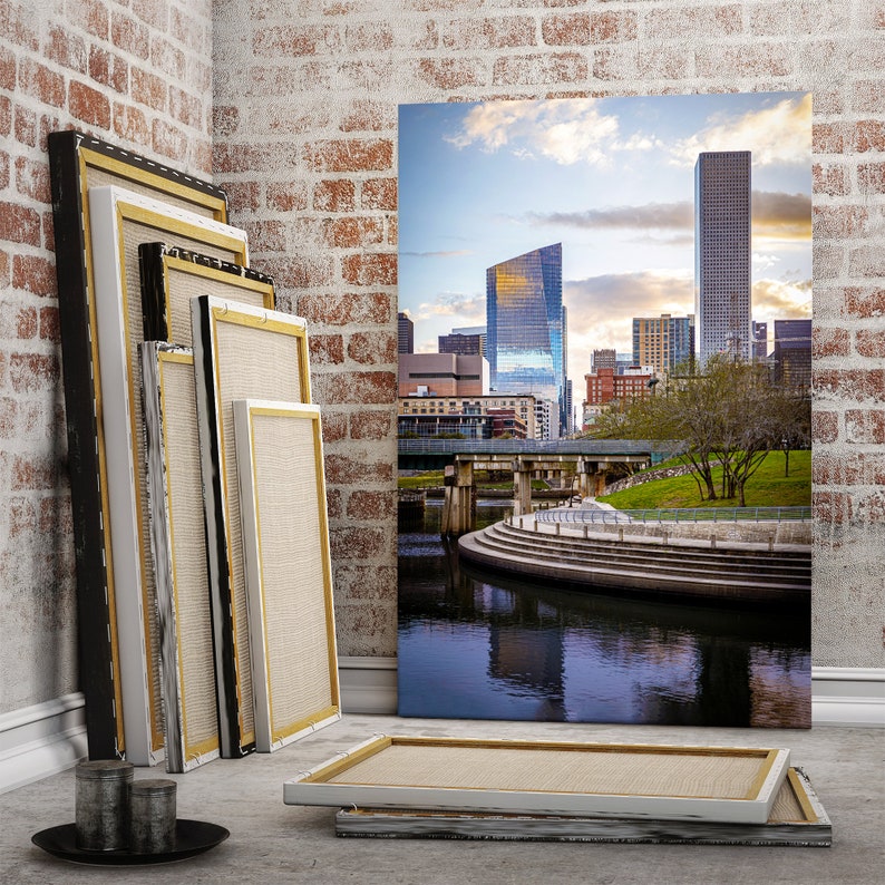 Houston Wall Art Houston Home Decor Houston City Houston Decor Etsy