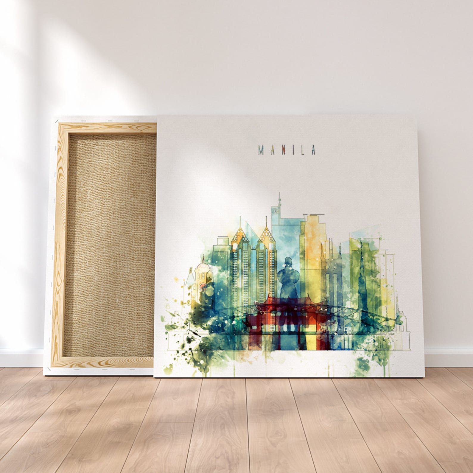 Manila Framed Canvas Wall Art Philippines Artistic Prints on Etsy