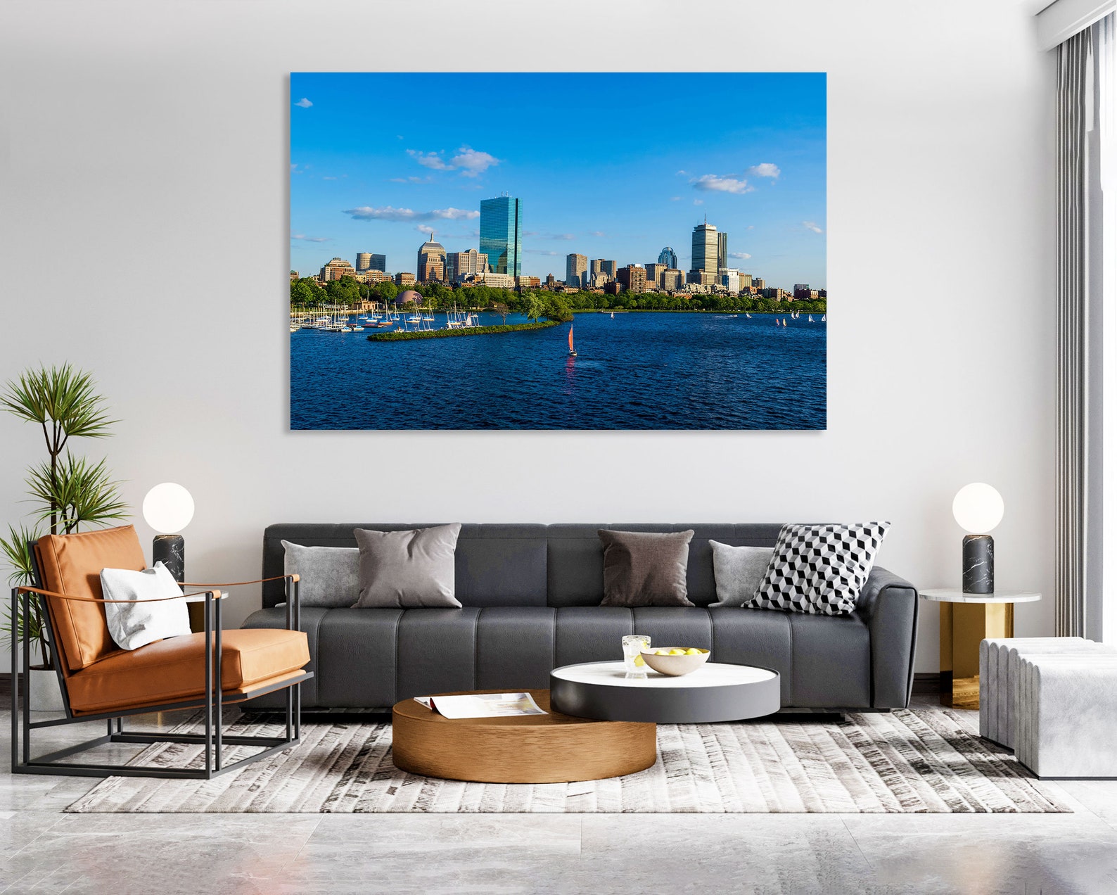 Boston Print Boston Wall Art Boston Canvas Boston Wall Decor Etsy