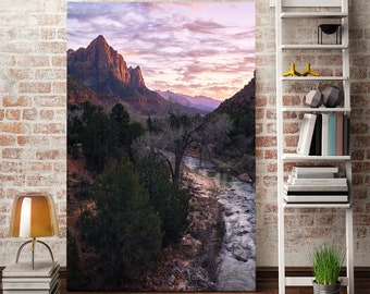 Zion National Park Zion Wall Art Zion Decor Zion Canvas Zion Poster Zion Print Zion Photo Zion Skyline Zion Wall Decor Zion Home Decor