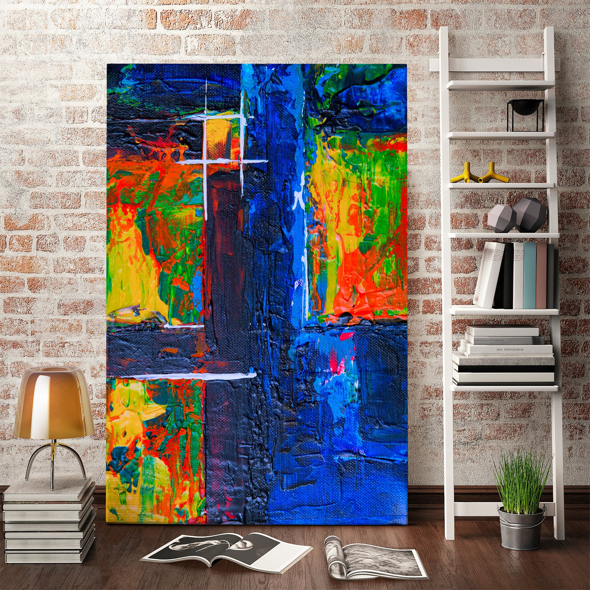Original abstract wall art print modern wall art framed wall Etsy