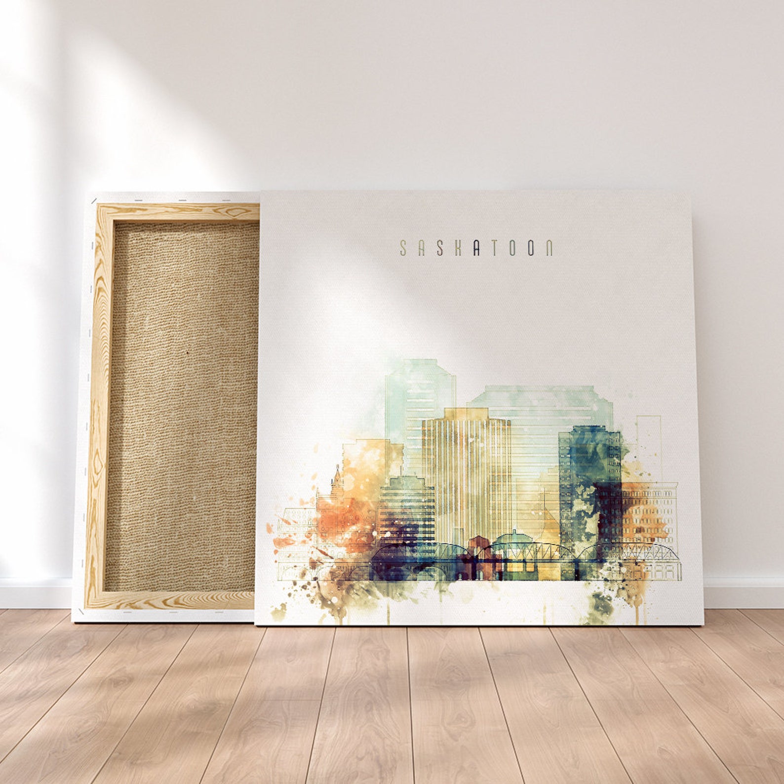 Saskatoon framed canvas wall art Canada prints on canvas Etsy