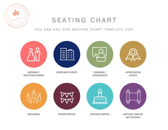 Conference Table Seating Chart Template