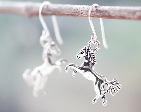 Horse Charm Earrings