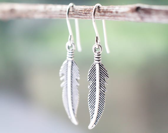 DIY Macrame BOHO Feather Earrings  Beginner Friendly  YouTube