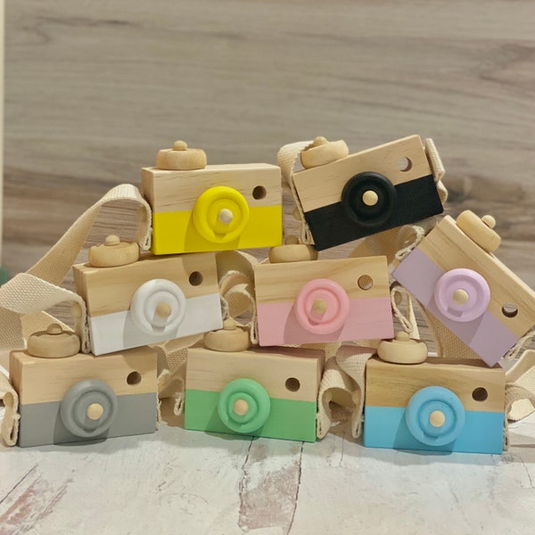 CLOSEOUT SALE! Wooden Camera Toy