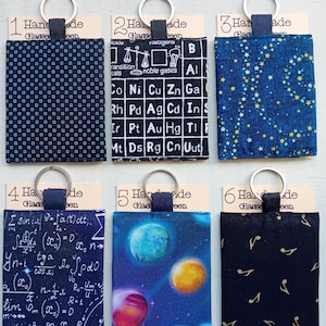 Lens cleaning cloth pouch with microfibre cloth