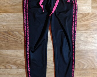 adidas pink trousers