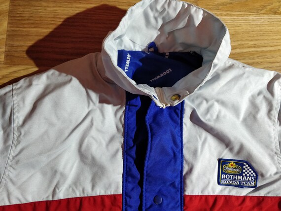 Rothmans Lookwell HONDA pour moto Vintage pour HONDA homme, veste blouson moto de course 46b40a Rothmans Lookwell HONDA pour moto Vintage pour HONDA homme, veste blouson moto de course 46b40a