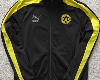 yellow puma track jacket