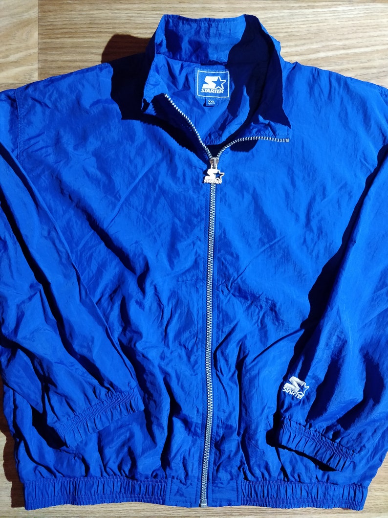 STARTER 90's Mens Tracksuit Top Jacket Windbreaker Running Etsy