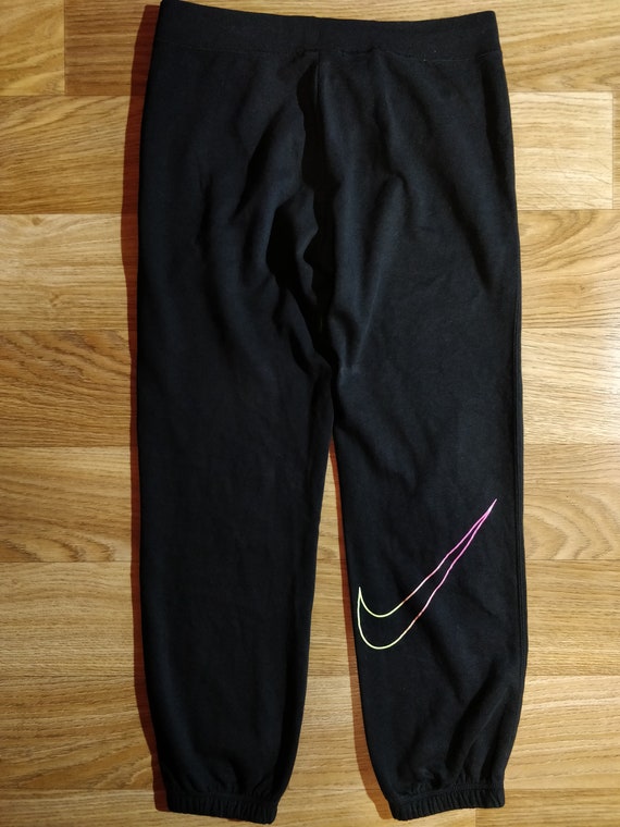 swoosh jogger pants