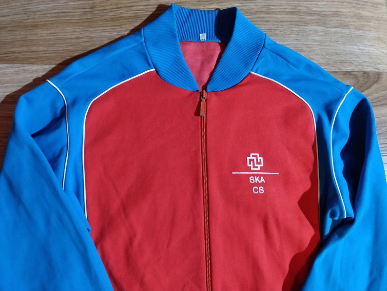 SKA CS 80's Vintage Swiss Zurich Mens Tracksuit Top Jacket | Etsy