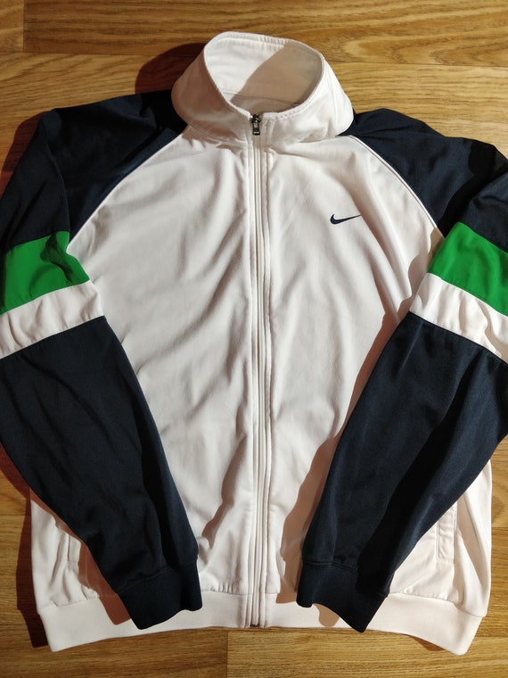 Nike 90er Vintage Herren Trainingsanzug oben Jacke weiß | Etsy Adidas Originals 90er Vintage Herren Trainingsanzug oben