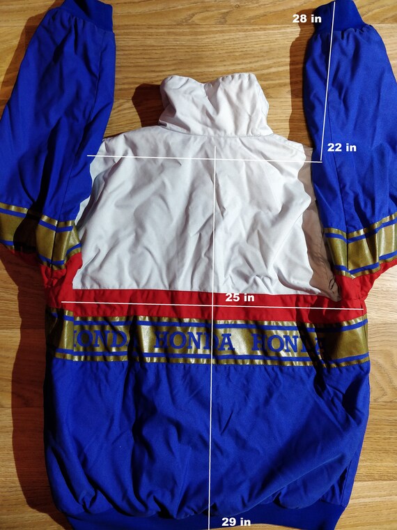 Rothmans Lookwell HONDA pour moto Vintage pour HONDA homme, veste blouson moto de course 46b40a Rothmans Lookwell HONDA pour moto Vintage pour HONDA homme, veste blouson moto de course 46b40a