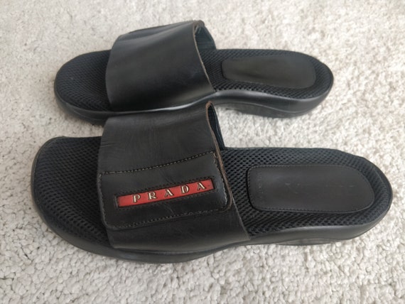 prada slides men's sale