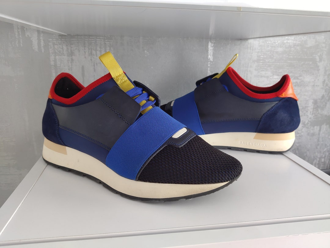 Balenciaga Race Runner Womens Trainers Sneakers Shoes - Etsy