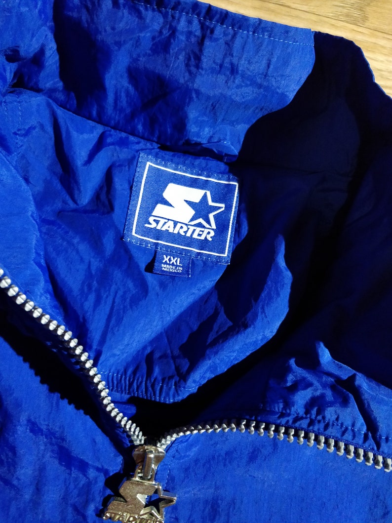 STARTER 90's Mens Tracksuit Top Jacket Windbreaker Running Etsy