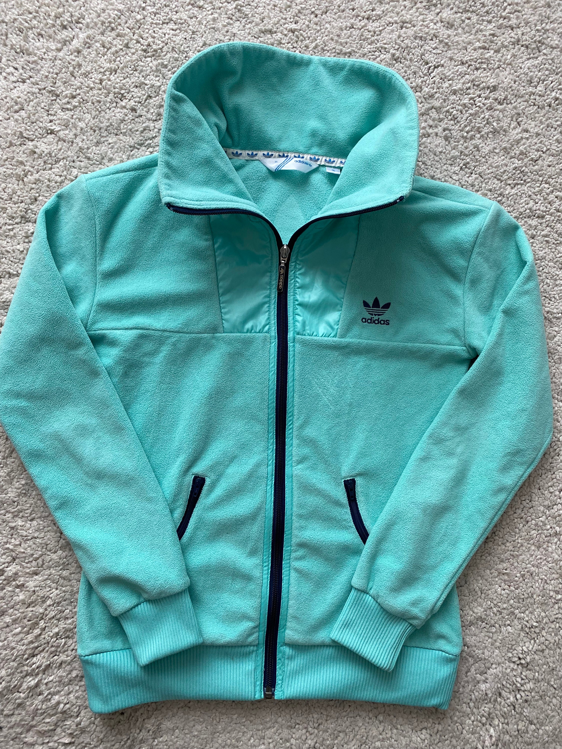 Velvet Adidas Jacket - Etsy