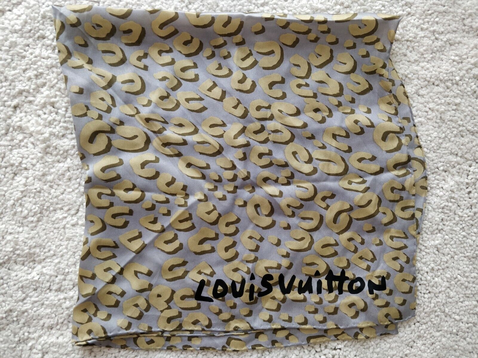 Louis Vuitton Wallpaper Silk Scarf