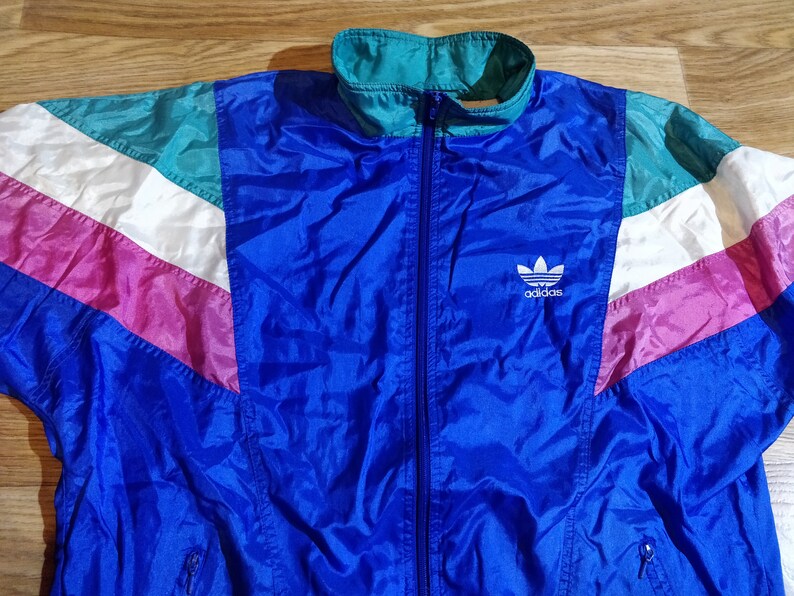 Adidas Originals 90s Vintage Mens Track Top Jacket Nylon | Etsy