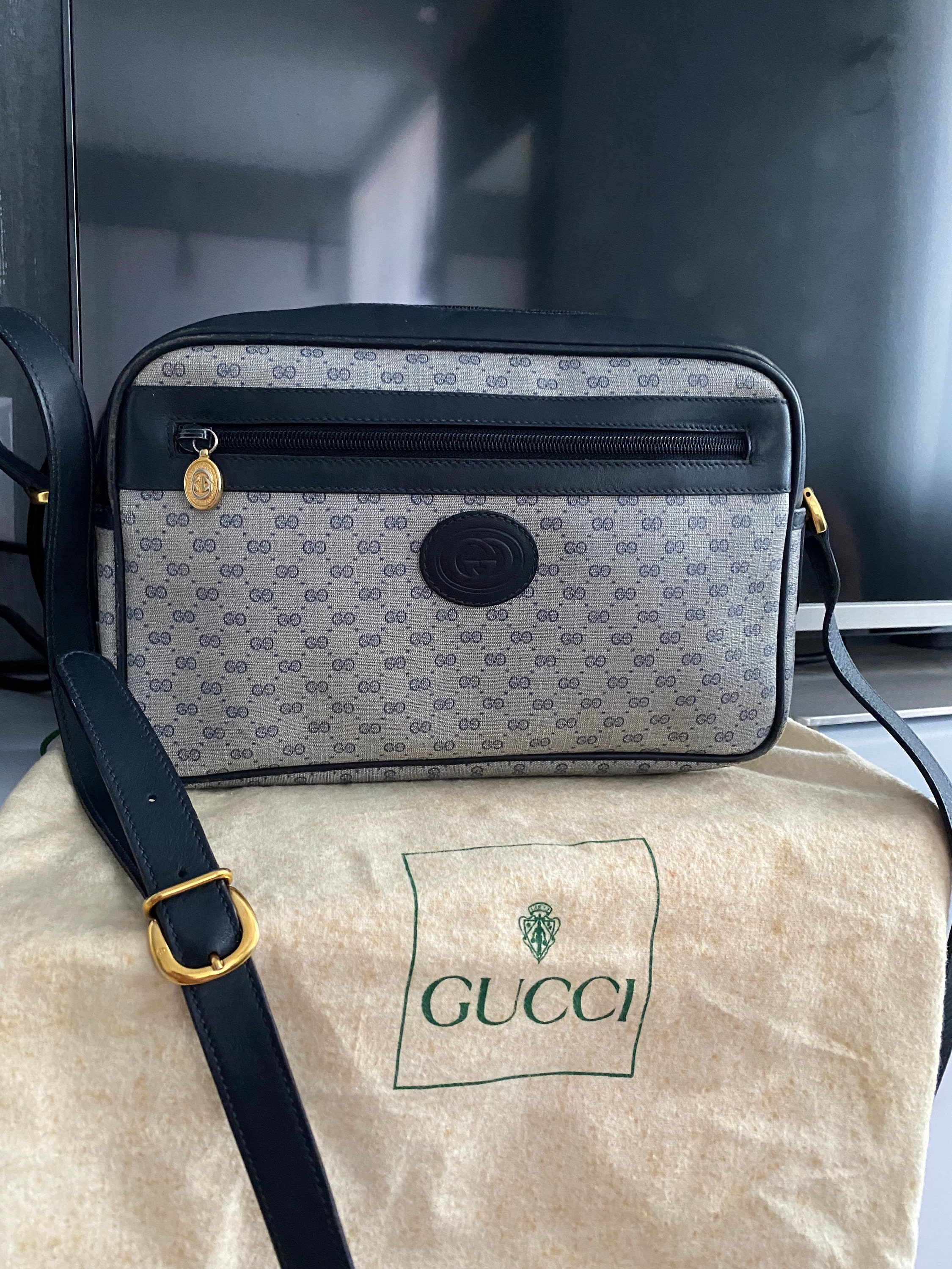 Gucci Crossbody Bag - Etsy Gucci Crossbody Bag - Etsy