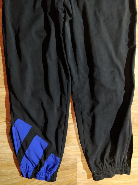 Adidas 90er Vintage Herren Trainingsanzug Hose Hose Ausbildung schwarz Hype 3 Streifen Adidas 90er Vintage Herren Trainingsanzug Hose Hose Ausbildung schwarz Hype 3 Streifen