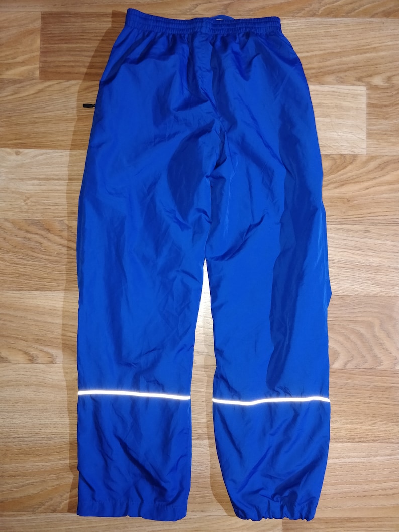 Umbro Vintage Womens Track Pants Tracksuit Trousers Running Blue