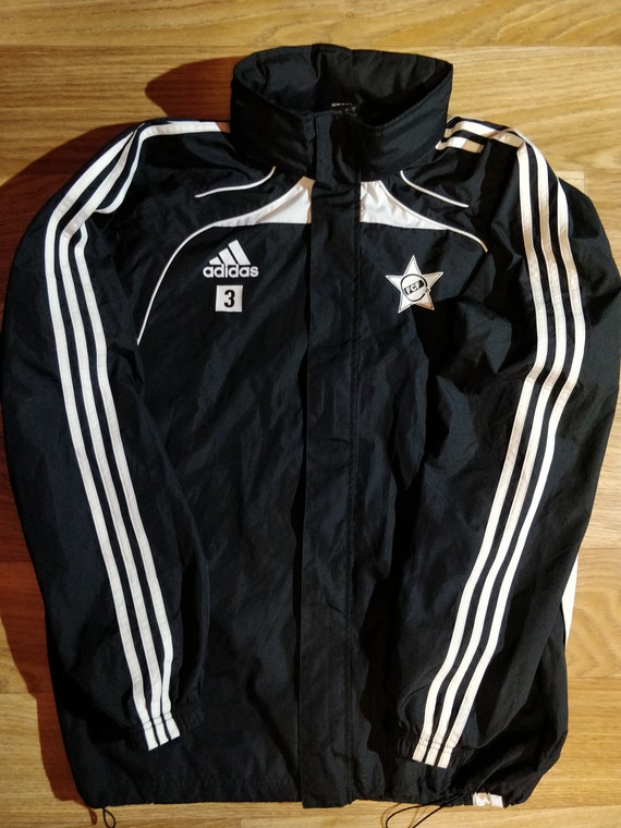 adidas men's windbreaker jacket